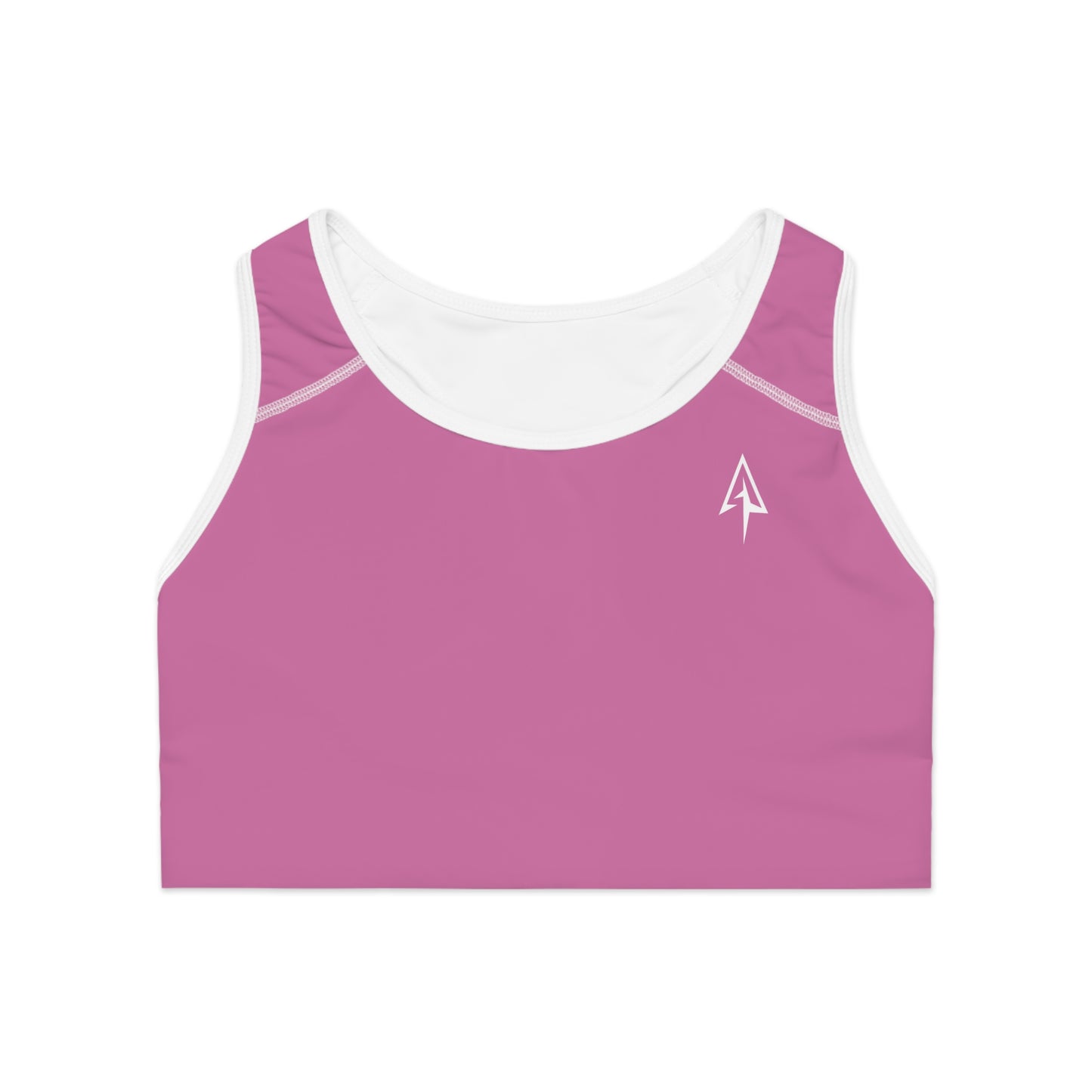 Arrow Ridge Light Pink Stylish Sports Bra for Active Women, Workout Top, Gym Essential, Fitness Apparel, Athleisure Wear, Yoga Gear