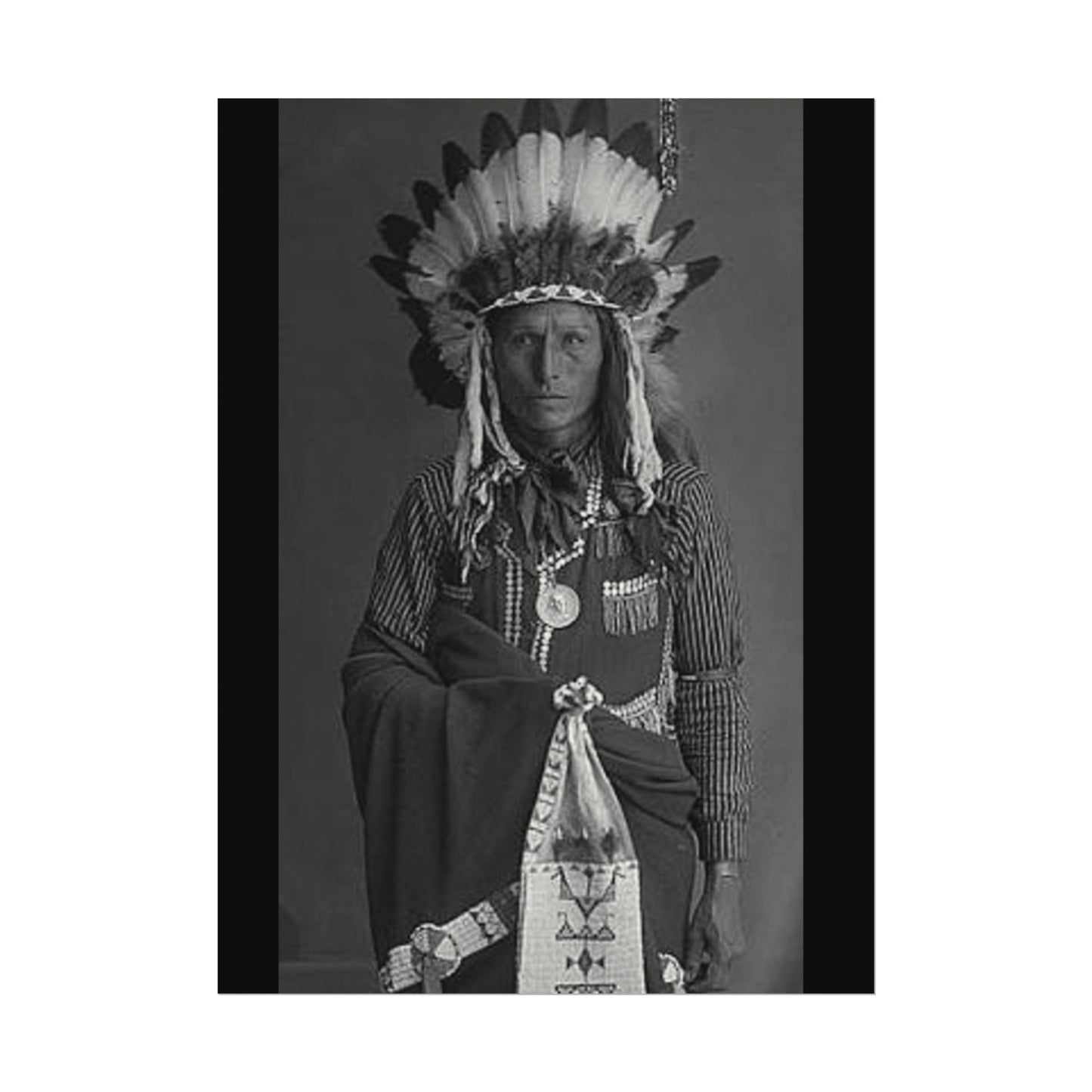 Still As The Wind Remembers – Western Textured Watercolor Matte Posters