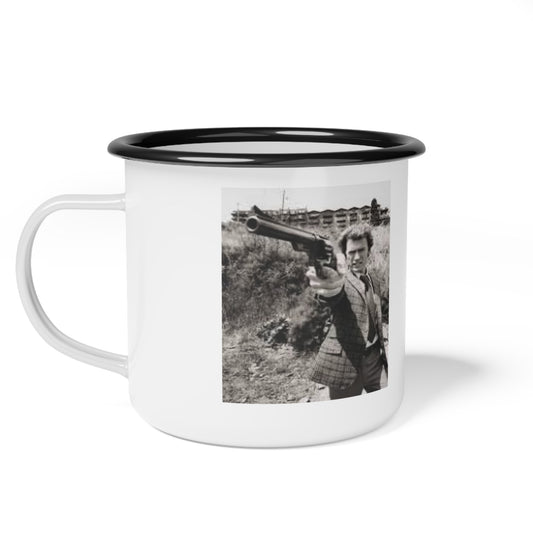 Vintage-Inspired Enamel Camp Cup - Perfect for Camping, Hiking, or Coffee Lovers, Retro Mug, Outdoors Gift, Unique Collectible