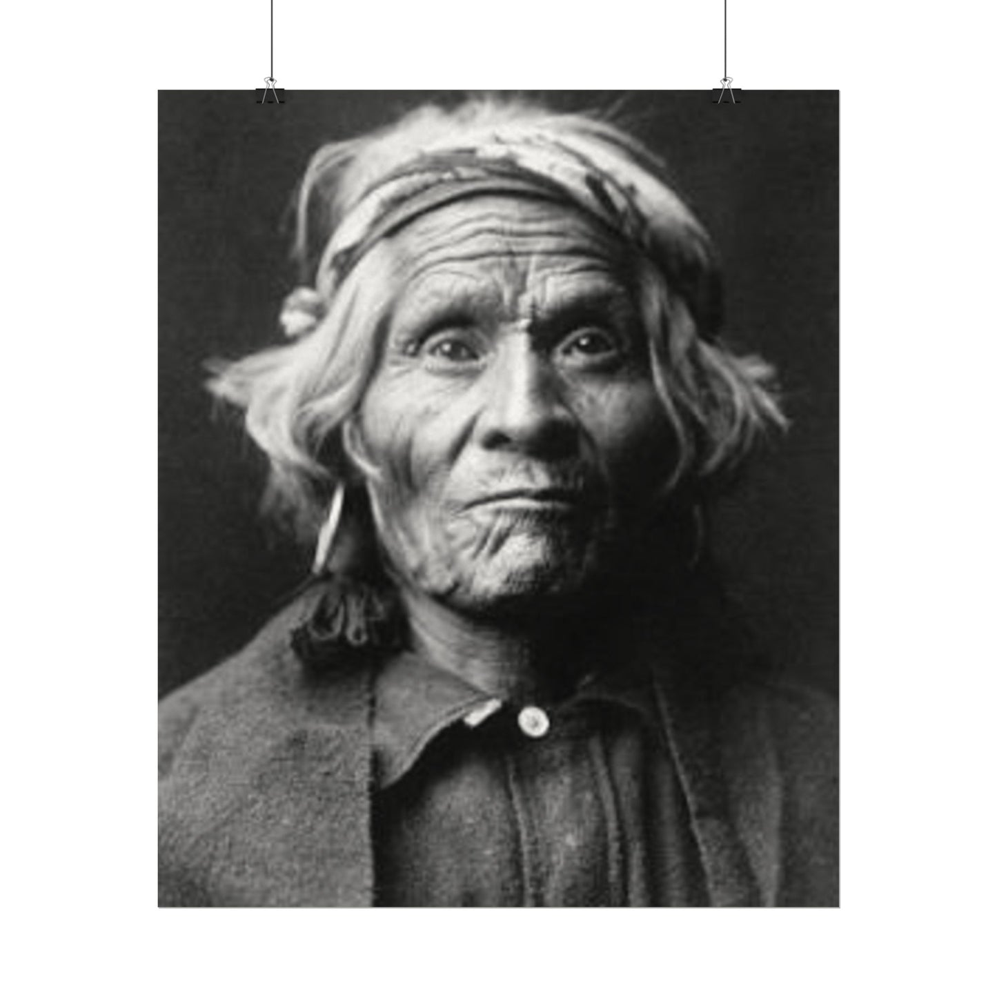 Iorn In His Silence – Western Textured Watercolor Matte Posters