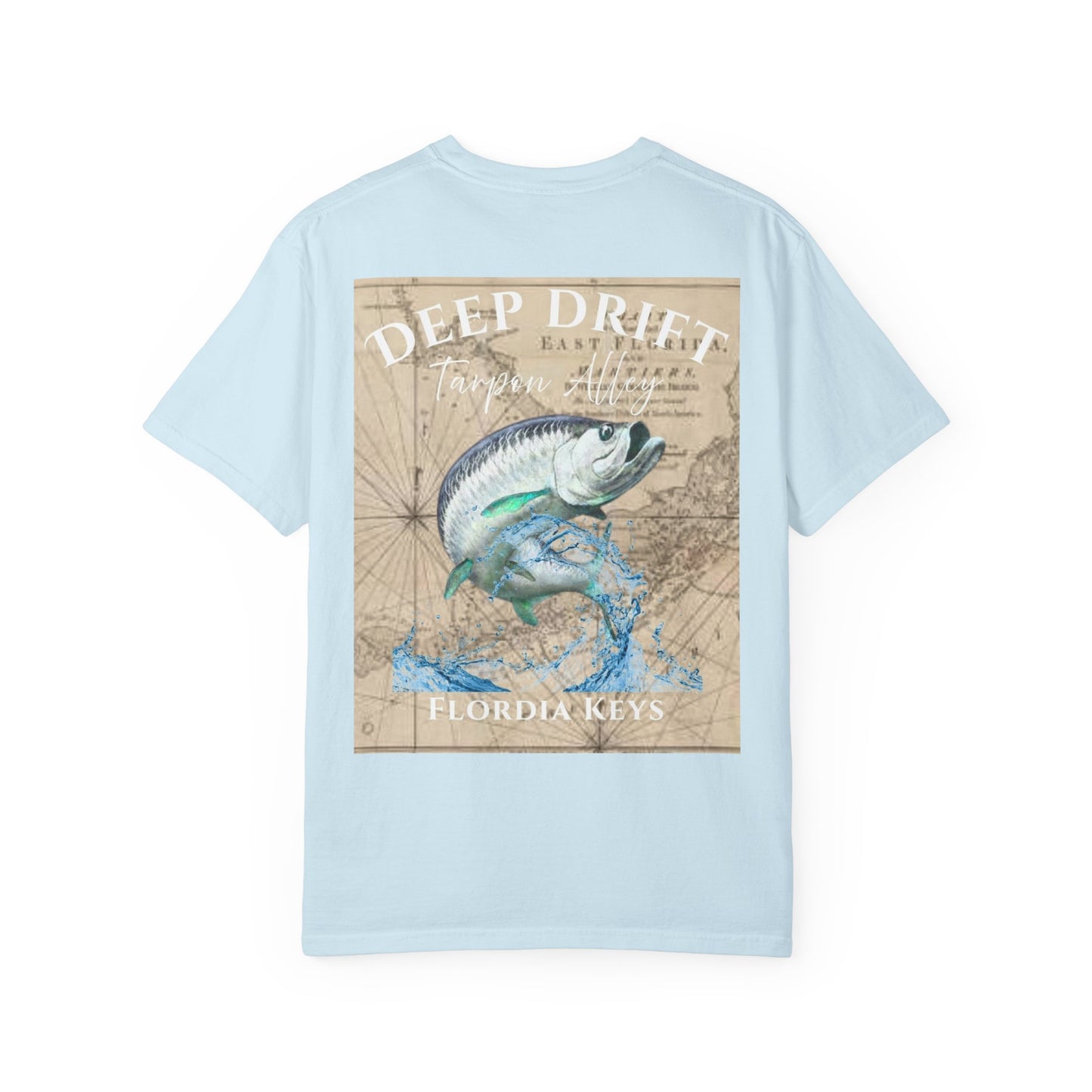 Tarpon Alley Fishing T-Shirt - Florida Keys Fishing Tee for Angler Lovers