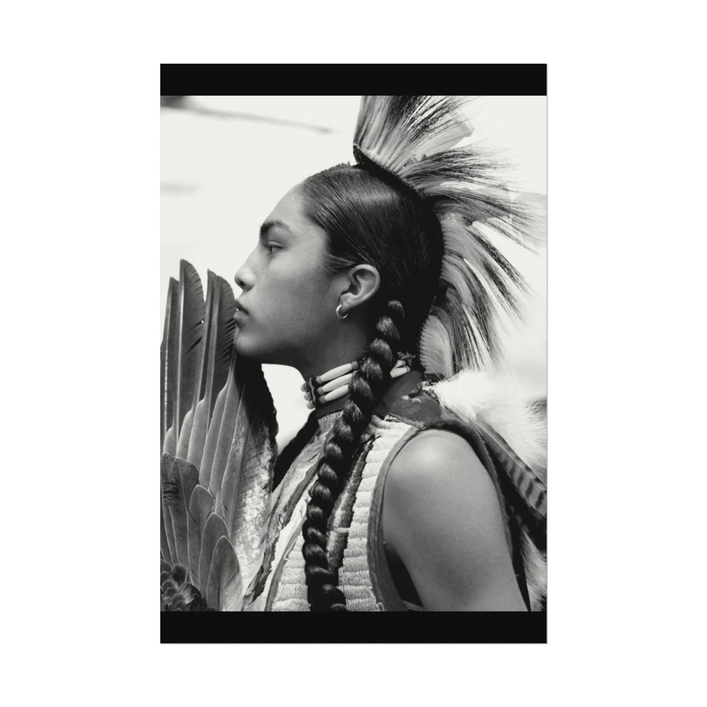 Soar High On Wings Like Eagles – Western Textured Watercolor Matte Posters