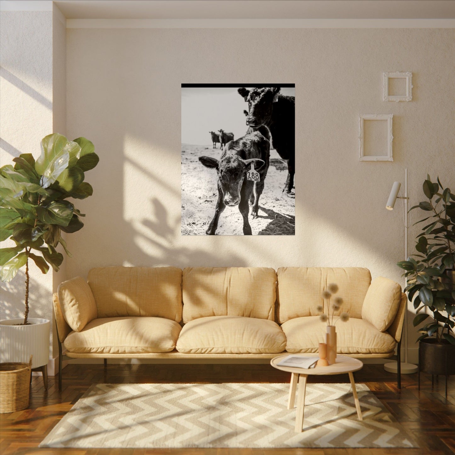 The Standing Legacy – Western Textured Watercolor Matte Posters