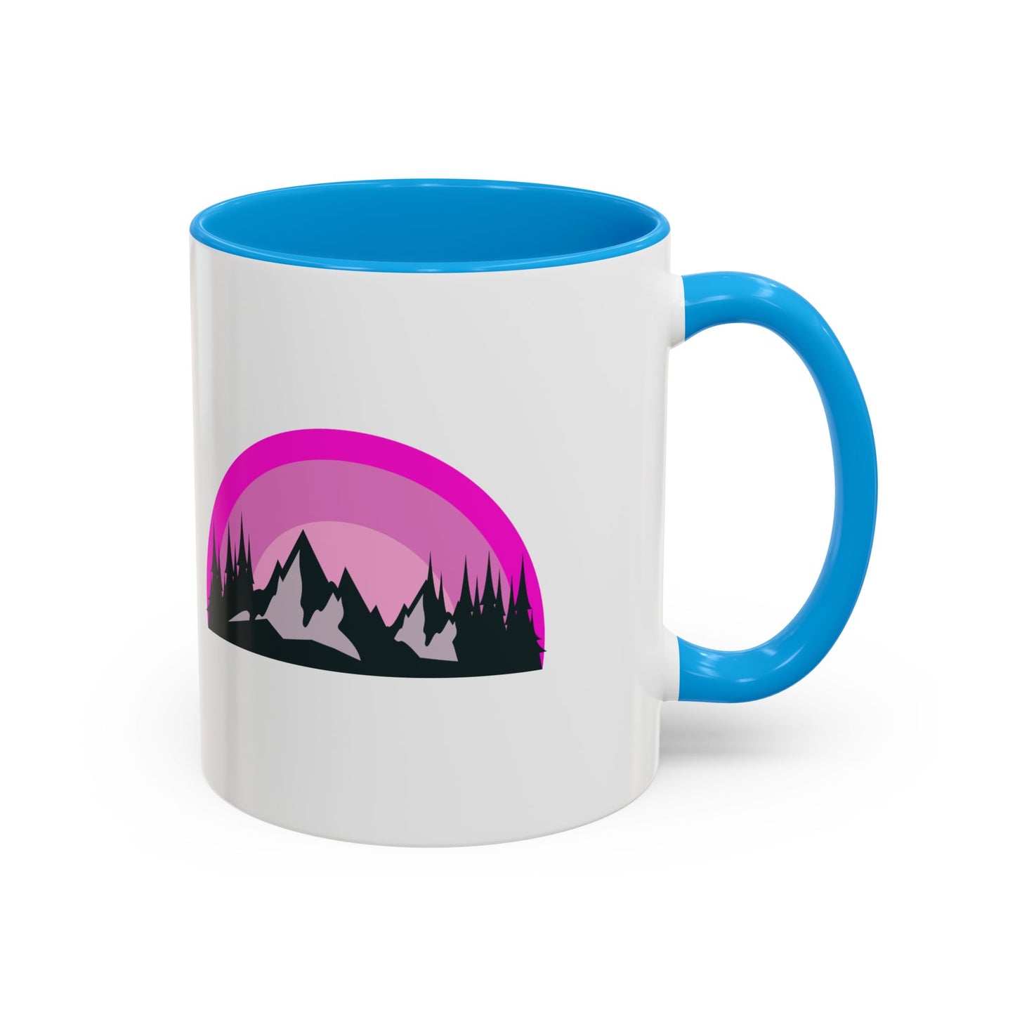 Colorful Landscape Mug, Ideal for Coffee Lovers, Perfect Gift for Nature Enthusiasts, Great for Birthdays, Holiday Mugs, Unique Drinkware