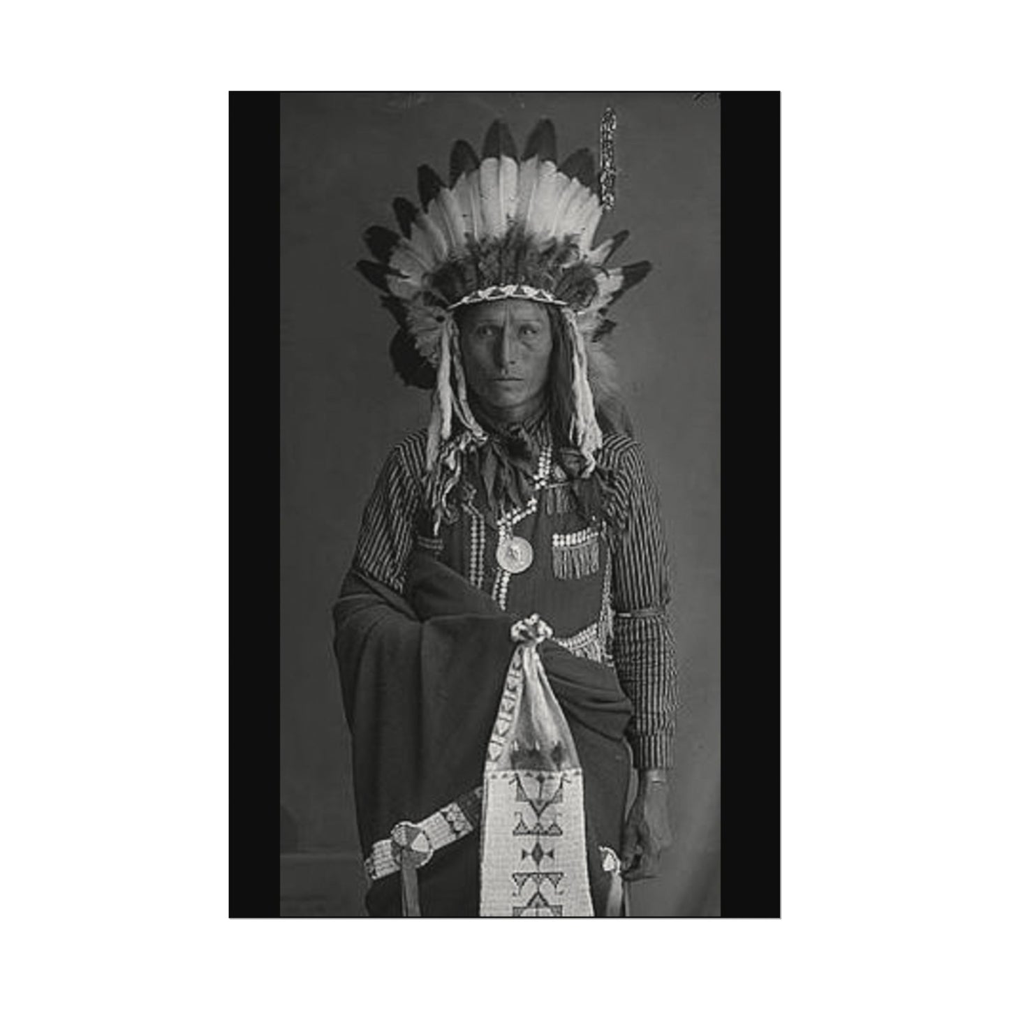 Still As The Wind Remembers – Western Textured Watercolor Matte Posters