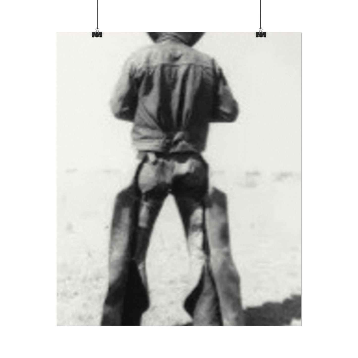 Chaps My Biscuits – Western Textured Watercolor Matte Posters