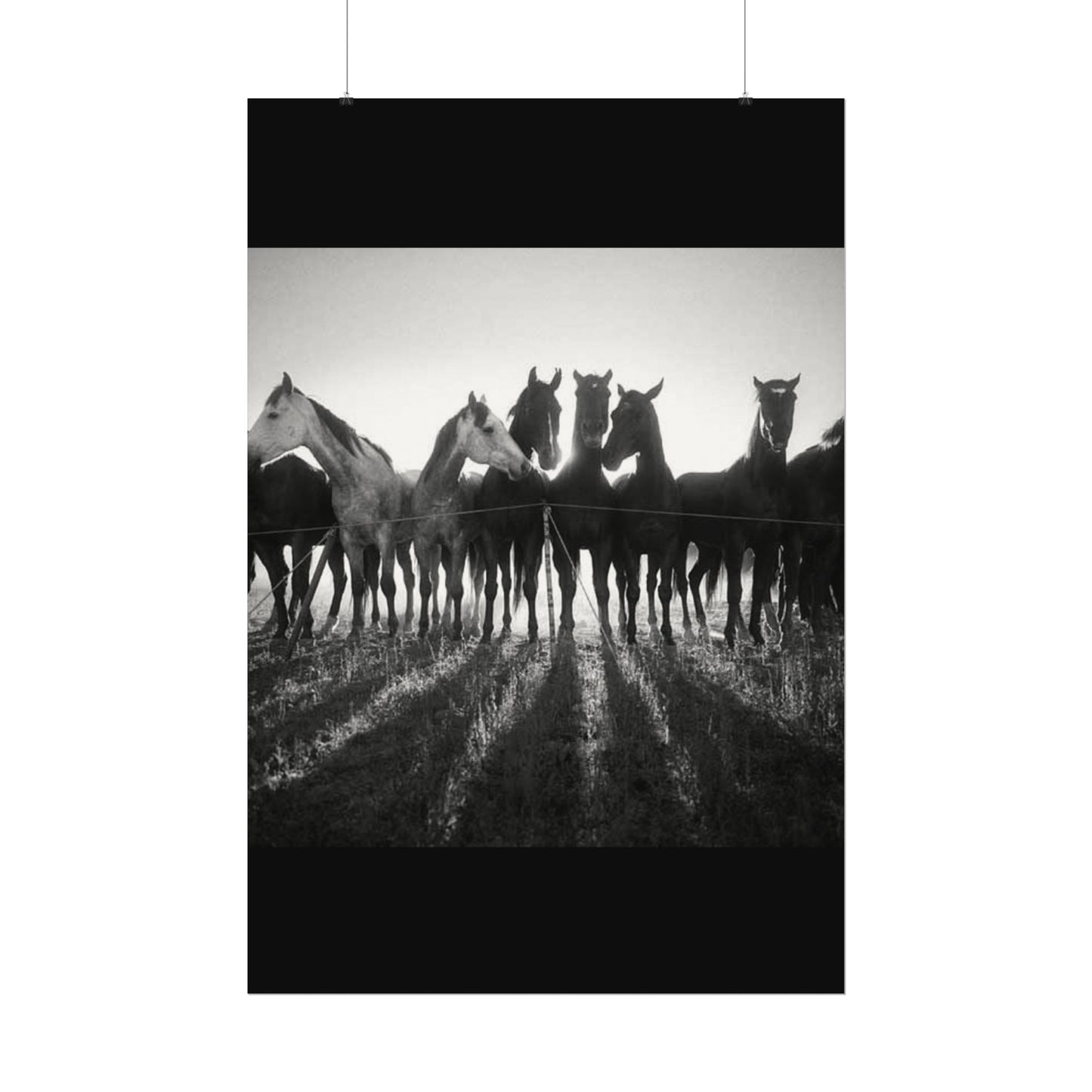 When Dawn Breaks – Western Textured Watercolor Matte Posters