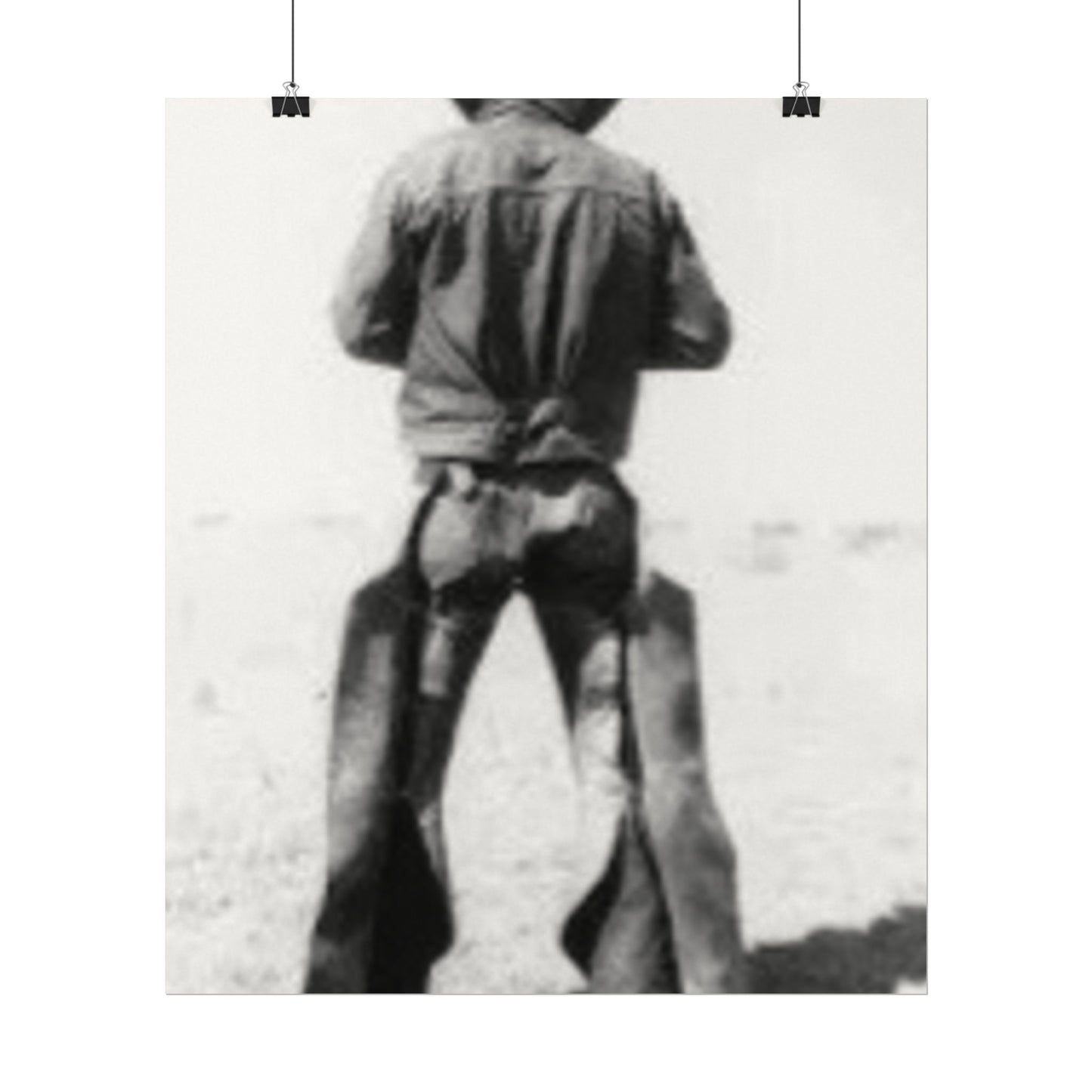 Chaps My Biscuits – Western Textured Watercolor Matte Posters