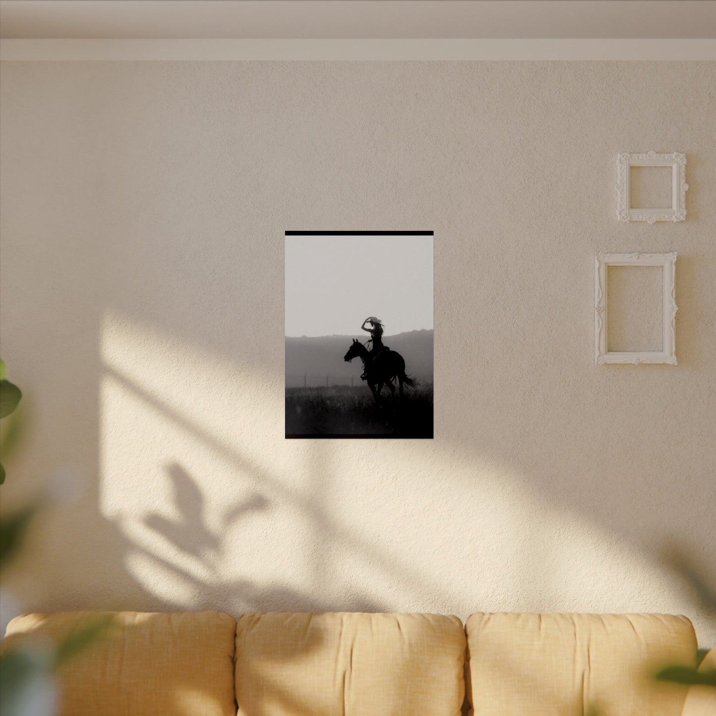 Timeless Beauty – Western Textured Watercolor Matte Posters