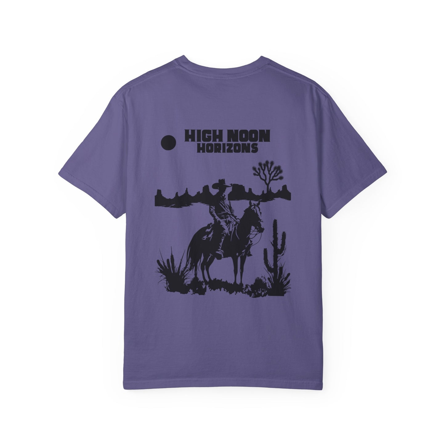 High Noon Horizons Mountain T-Shirt - Western Gift, Nature Lover Tee, Unisex Cotton Shirt