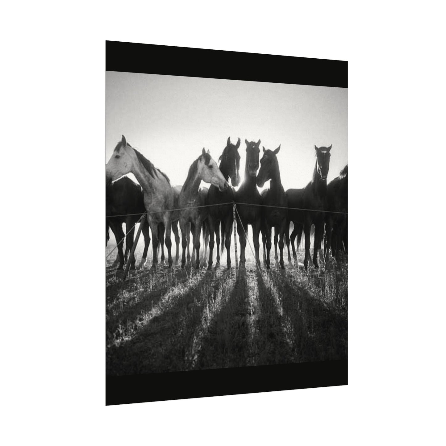 When Dawn Breaks – Western Textured Watercolor Matte Posters