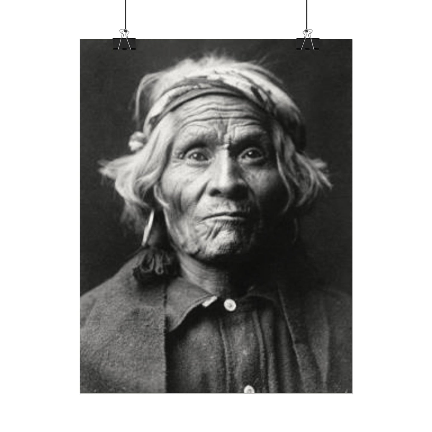 Iorn In His Silence – Western Textured Watercolor Matte Posters