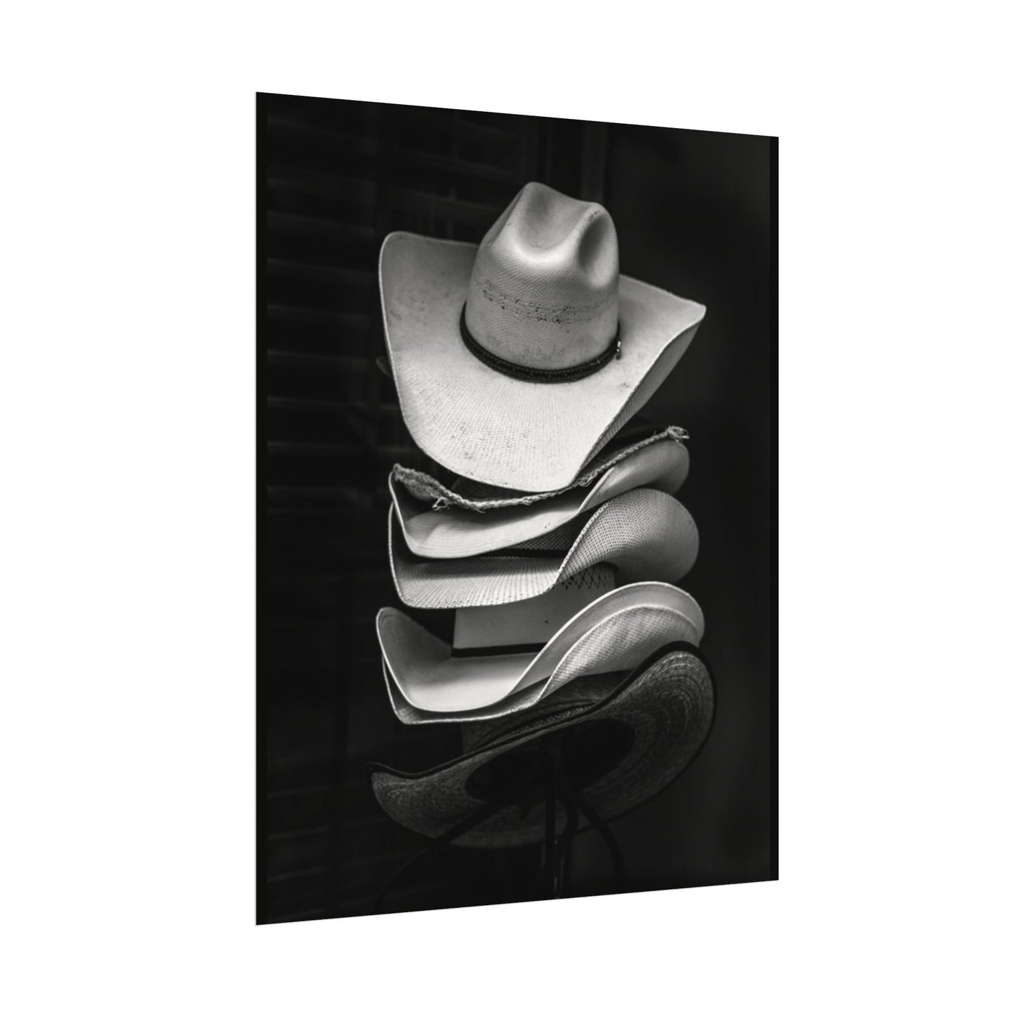 I Tip My Hat To The Keeper Of The Stars– Western Textured Watercolor Matte Posters